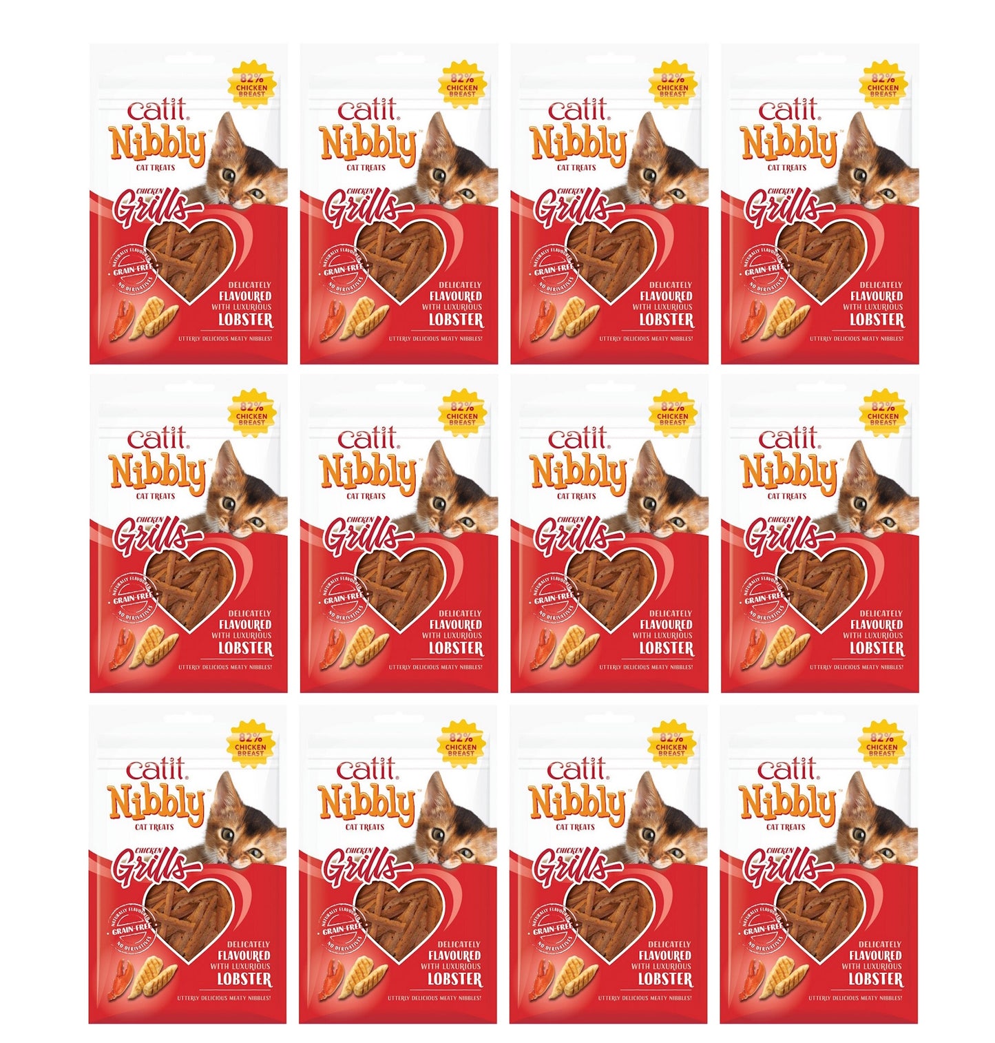 Catit Nibbly Grills Chicken & Lobster 30g