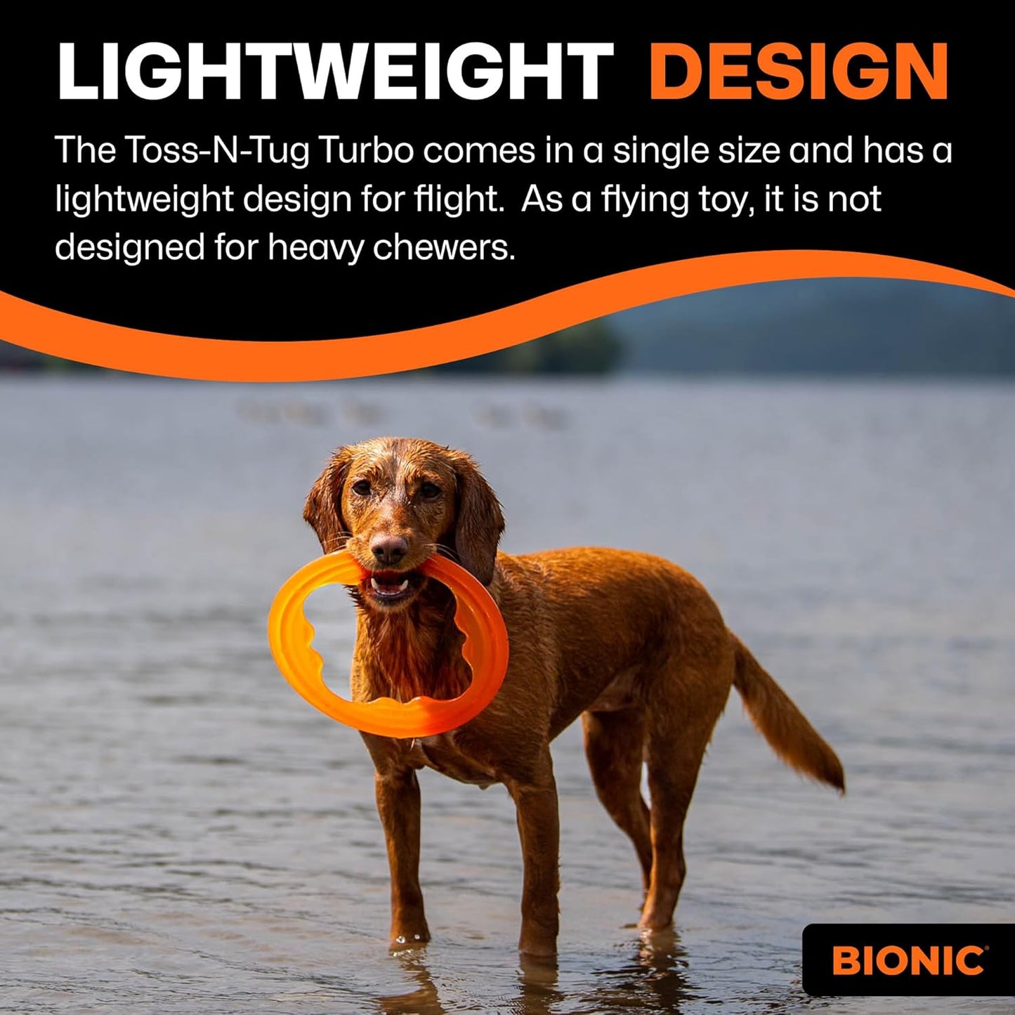 Bionic Toss-N-Tug Turbo 22.7cm