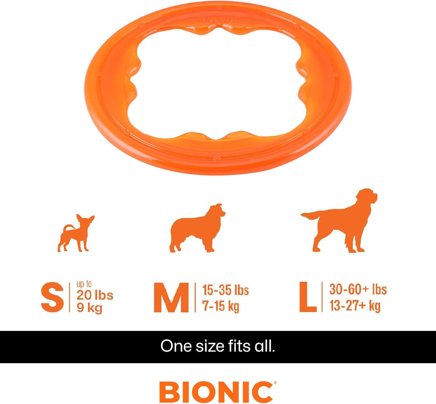 Bionic Toss-N-Tug Turbo 22.7cm