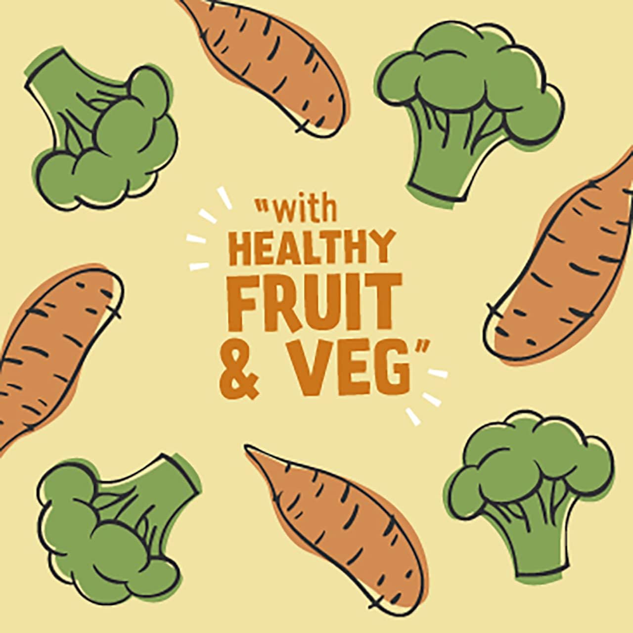 Good Boy Super Licious Chicken & Broccoli Sweet Potato Bones 100g