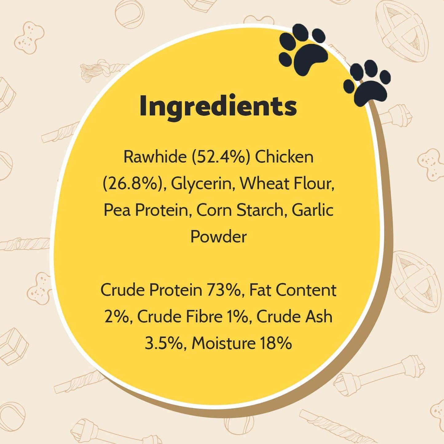 Good Boy Jumbo Chewy Twists With Chicken 100g