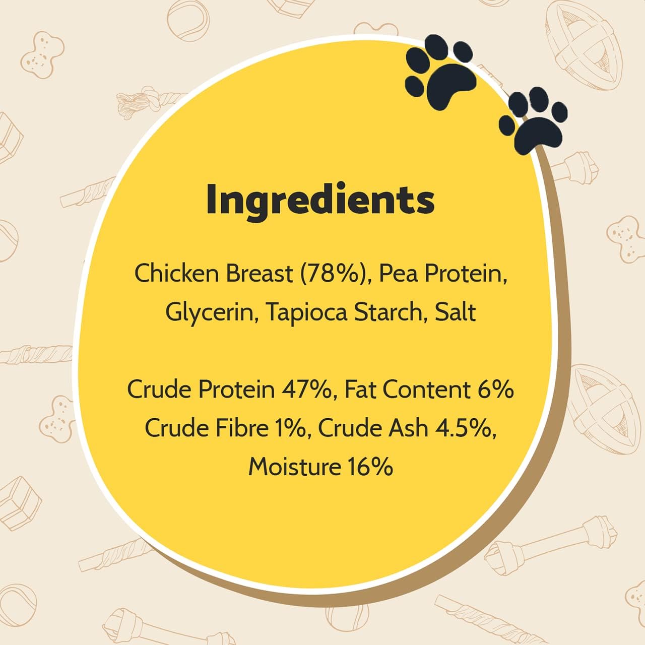 Good Boy Chewy Chicken Strips Value Pack 350g