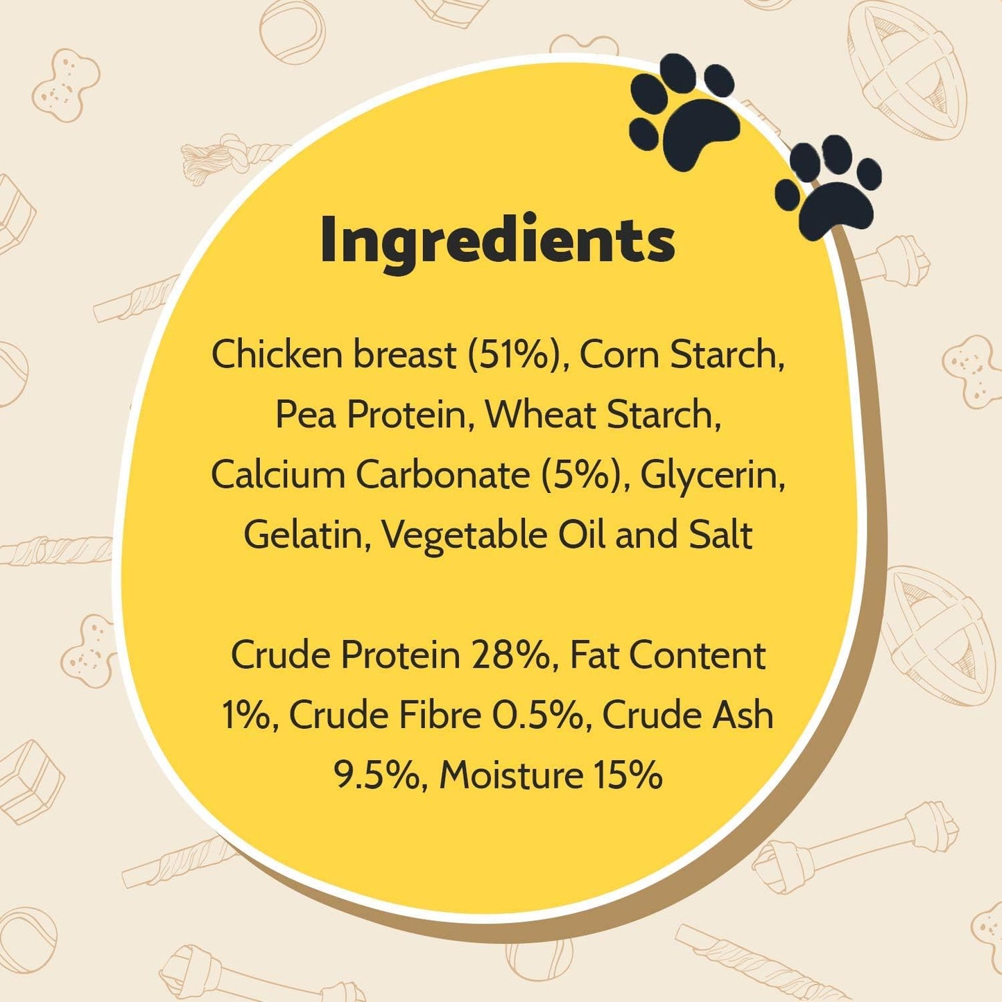 Good Boy Crunchy Chicken Calcium Bones Value Pack 350g