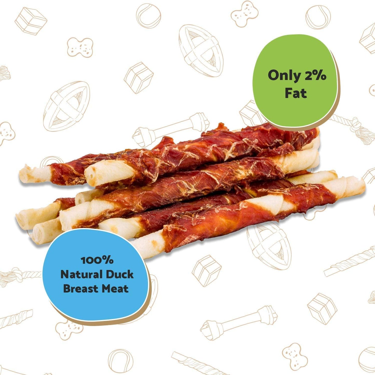 Good Boy Chewy Twists With Duck 90g