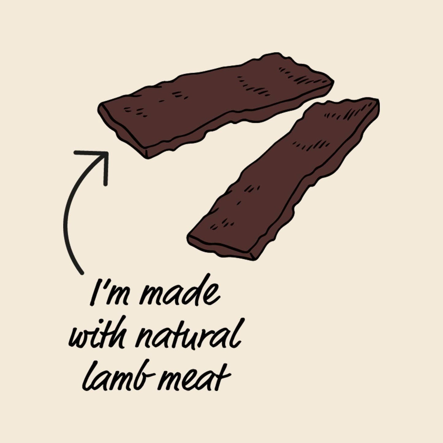Good Boy Tender Lamb Fillets 80g