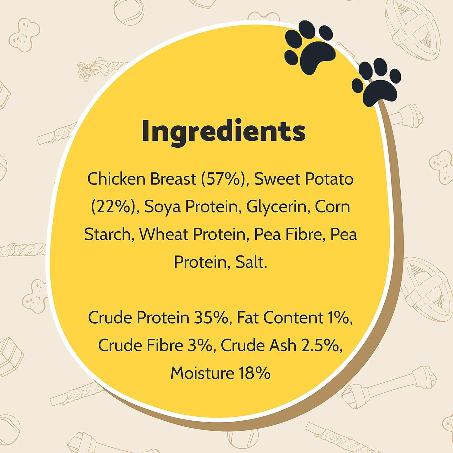 Good Boy Chewy Chicken With Sweet Potato Sticks 90g