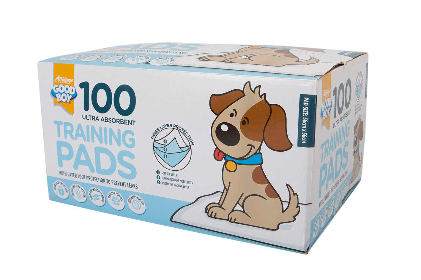 Good Boy Puppy Pads 100 Pads