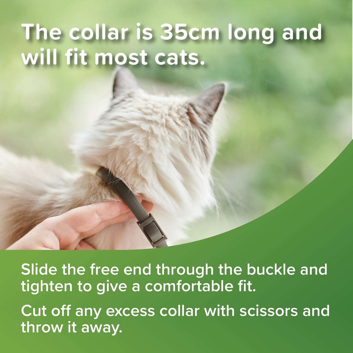 Beaphar Vetopure Black Reflective Cat Collar