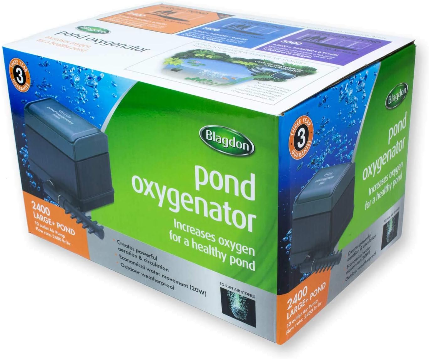 Blagdon Pond Oxygenator Kit 10 Outlet