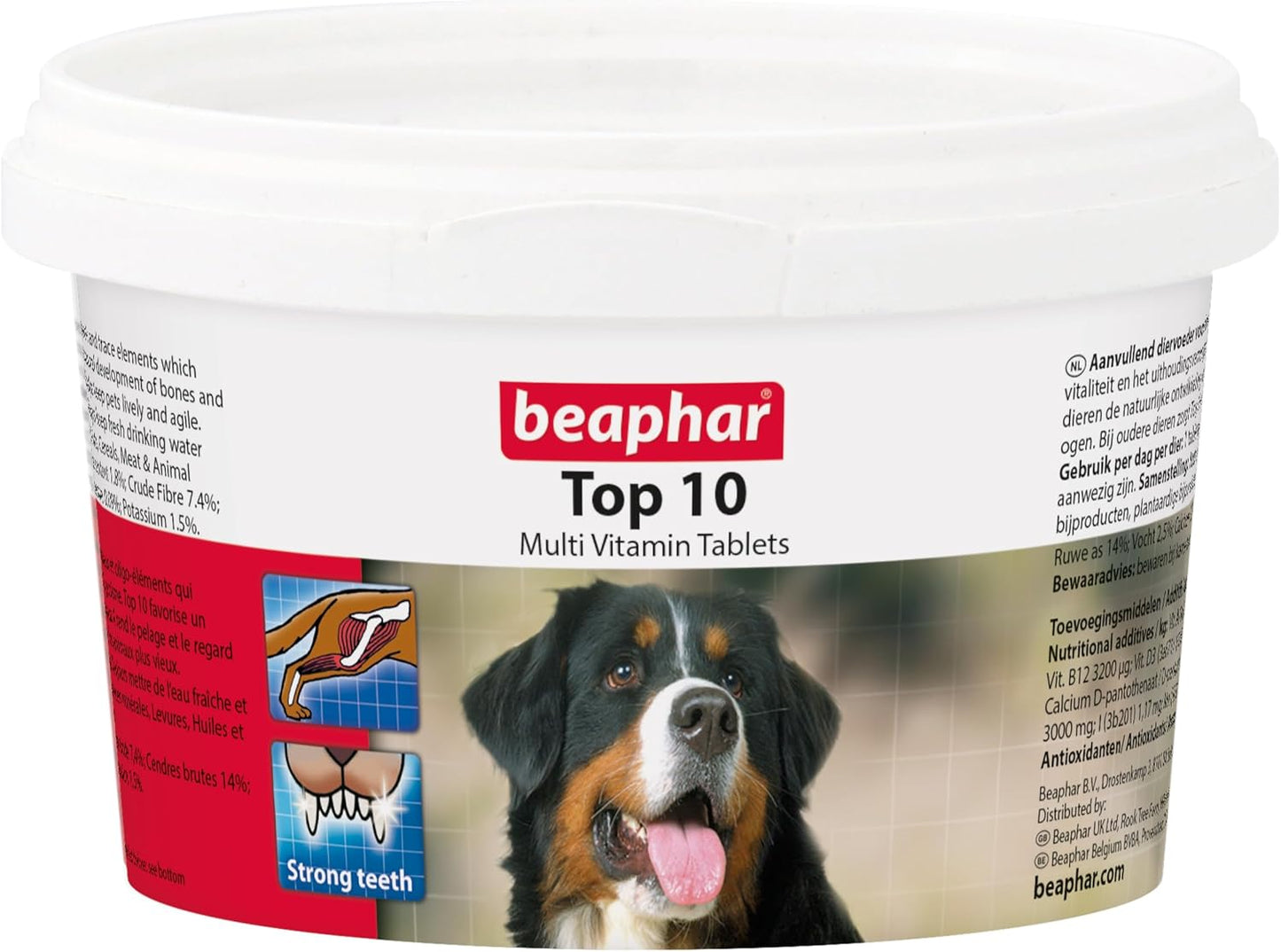 Beaphar Top 10 Multi Vitamin for Dogs 180 tablets
