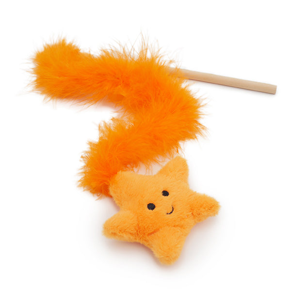 Rosewood Under The Sea Starfish Wand Cat Toy