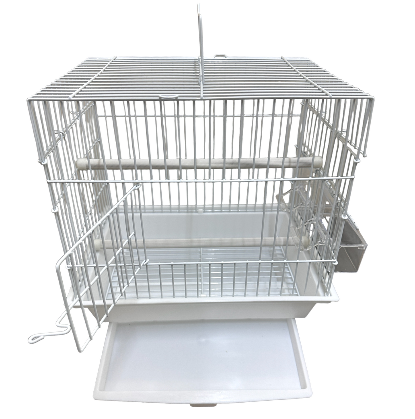 Wundapets Small Bird Travelling Cage White