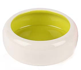 Pet Platter Anti Splash Pet Bowl Green 11cm