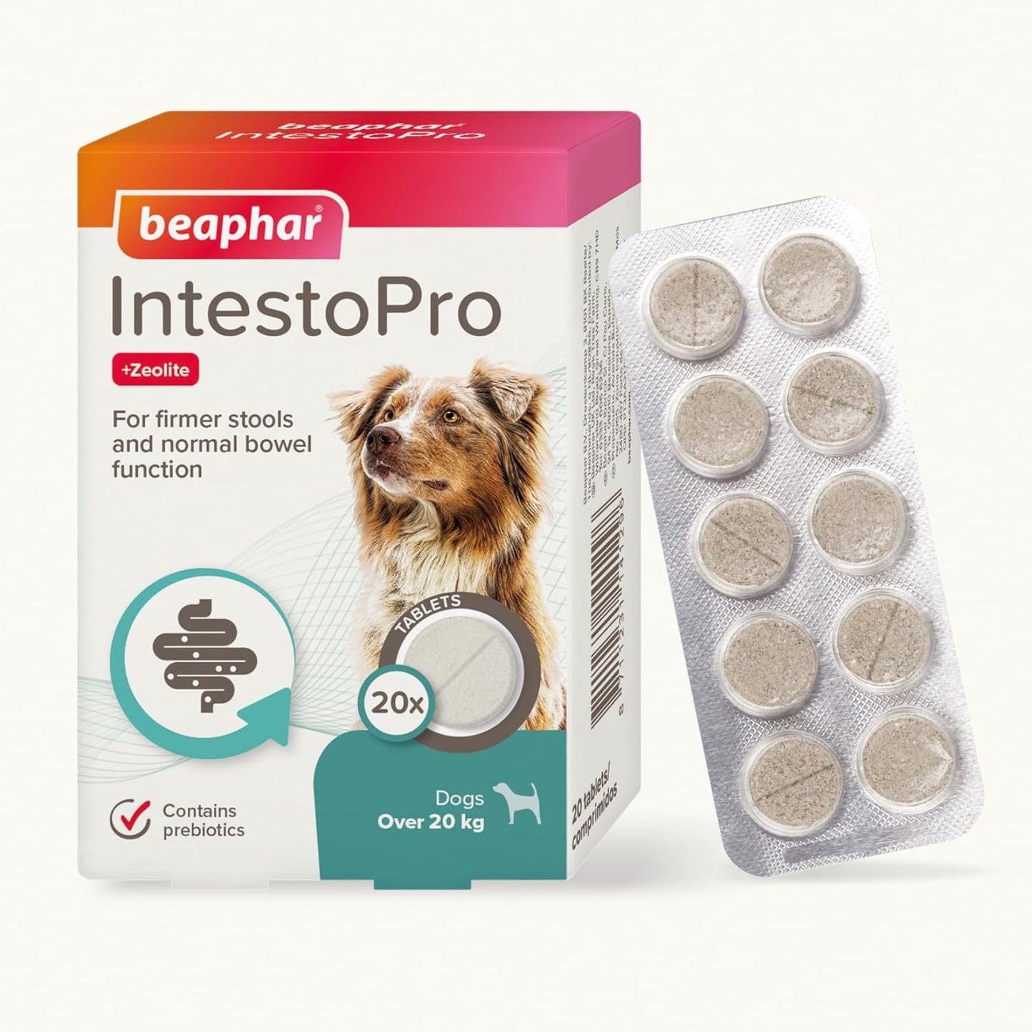 Beaphar IntestoPro Large Dog 20 Tab