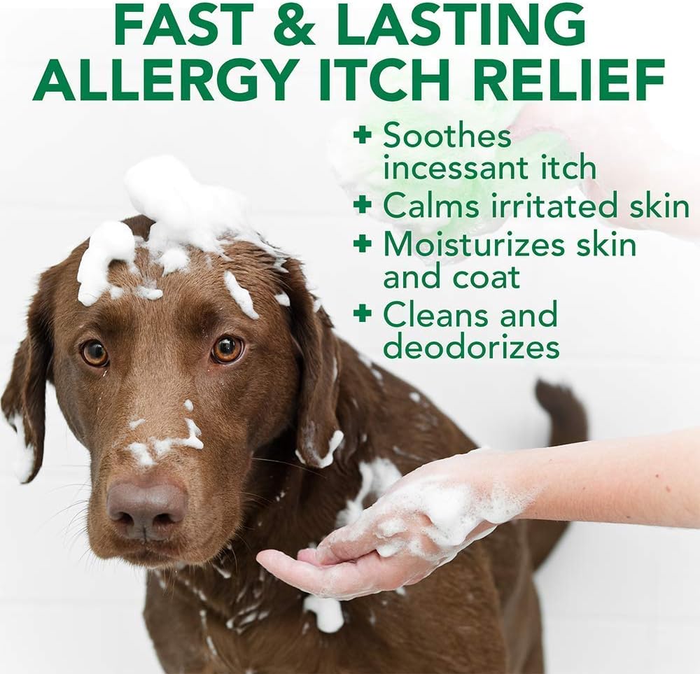 Vets Best Allergy Itch Relief Shampoo For Dogs 500ml