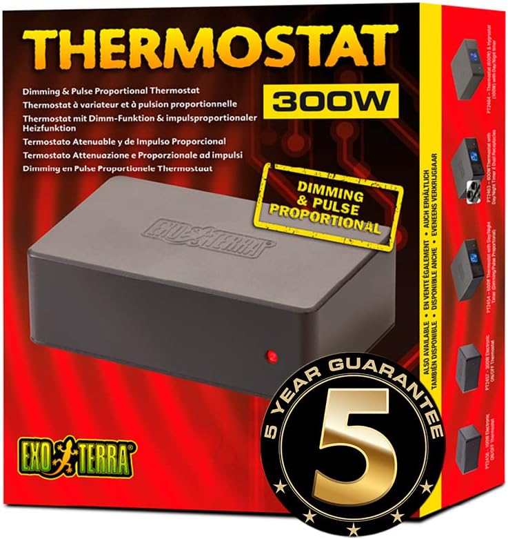 Exo Terra Thermostat 300w Dimming & Pulse Proportional