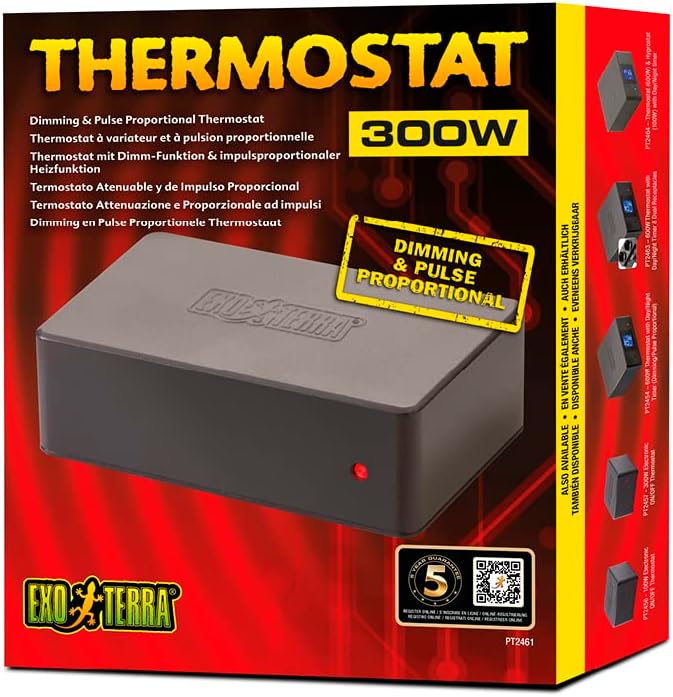 Exo Terra Thermostat 300w Dimming & Pulse Proportional