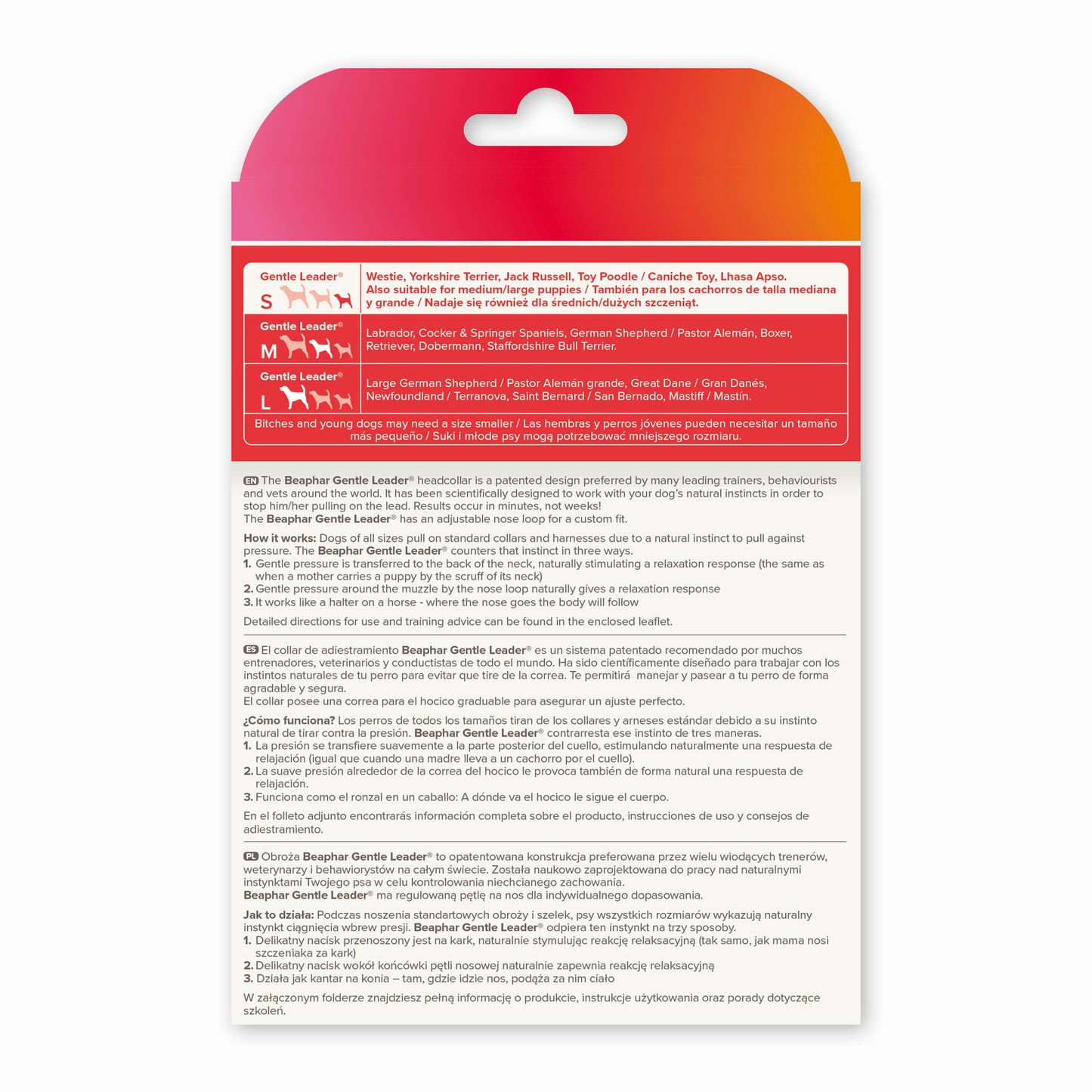 Beaphar Gentle Leader Small Red