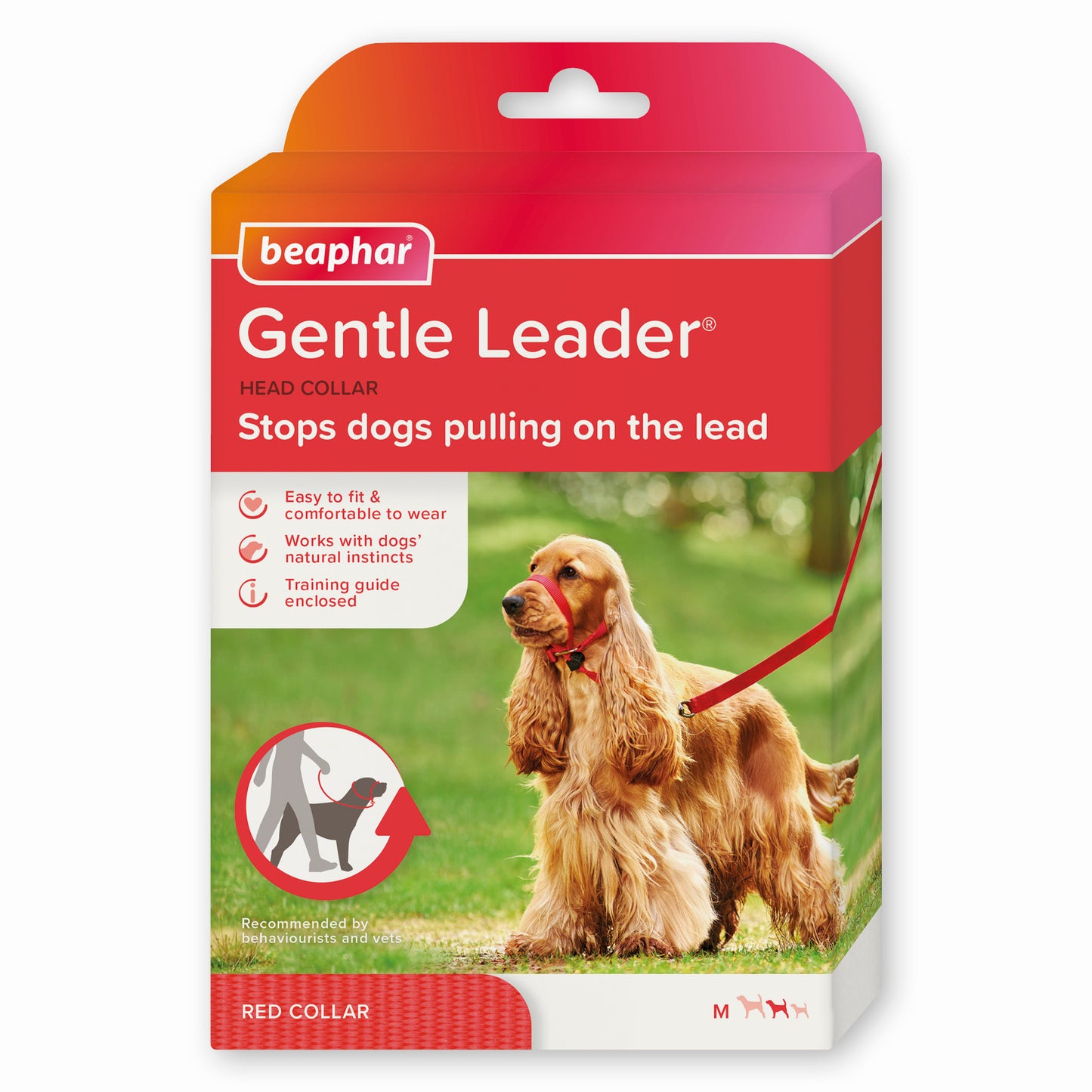 Beaphar Gentle Leader Medium Red