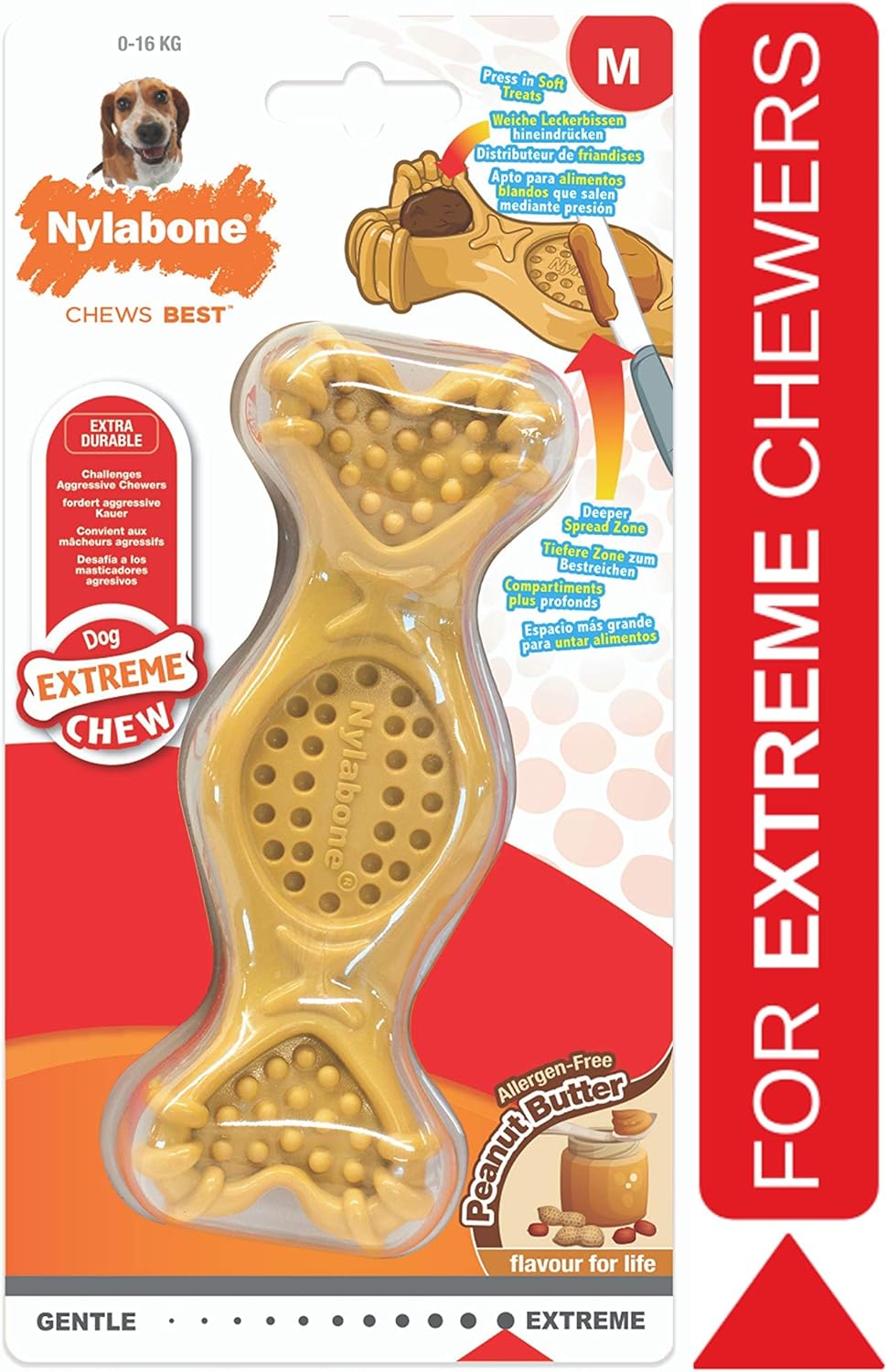 Nylabone Extreme Chew Fill It Treat Medium