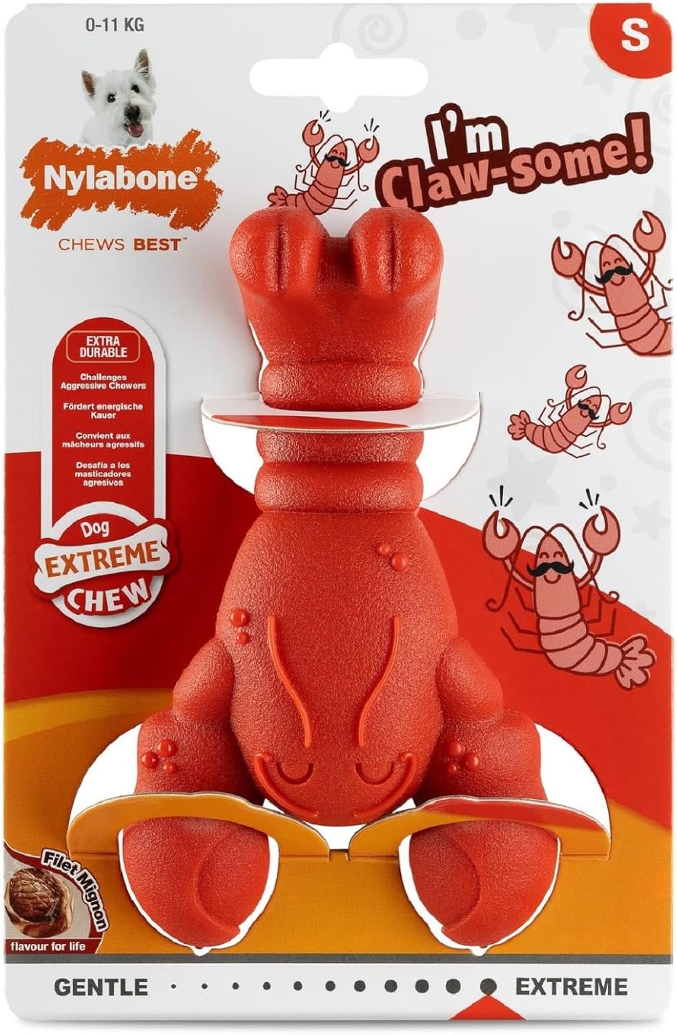 Nylabone Extreme Lobster Fillet Mignon Small