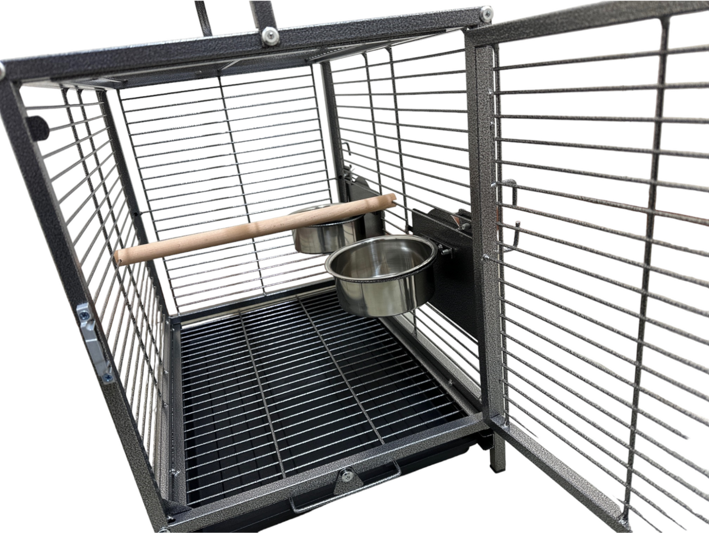 Wundapets Chester Bird Travelling Cage Antique Black
