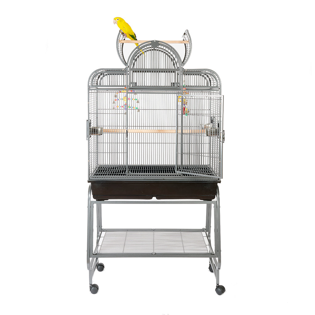 Rainforest Mini Santa Fe Medium Bird Cage Antique Black (2 Boxes)