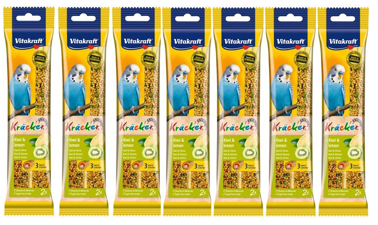 Vitakraft Kracker Budgie Sticks Kiwi & Lemon 2pcs