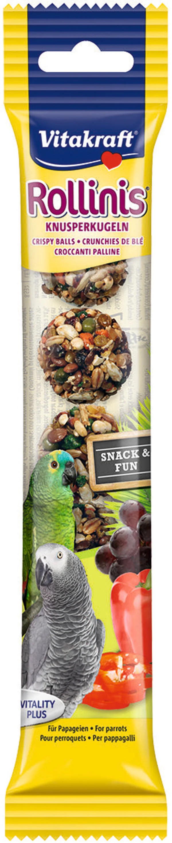 Vitakraft Rollinis Parrot Treat 7pcs
