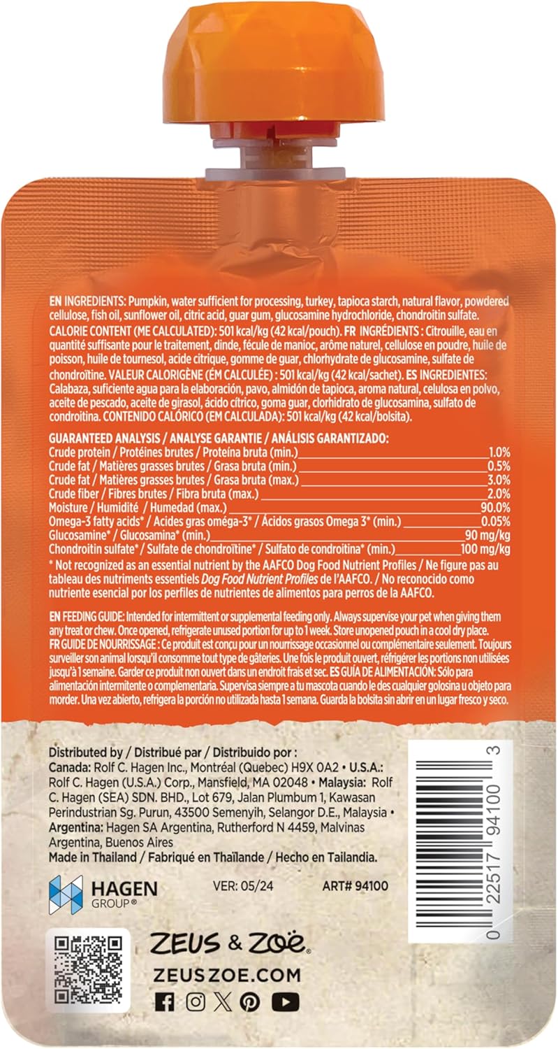Zoe Licky Snack Pumpkin & Turkey 85g