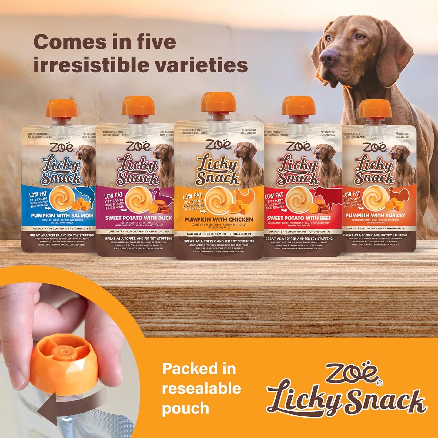 Zoe Licky Snack Sweet Potato & Beef 85g