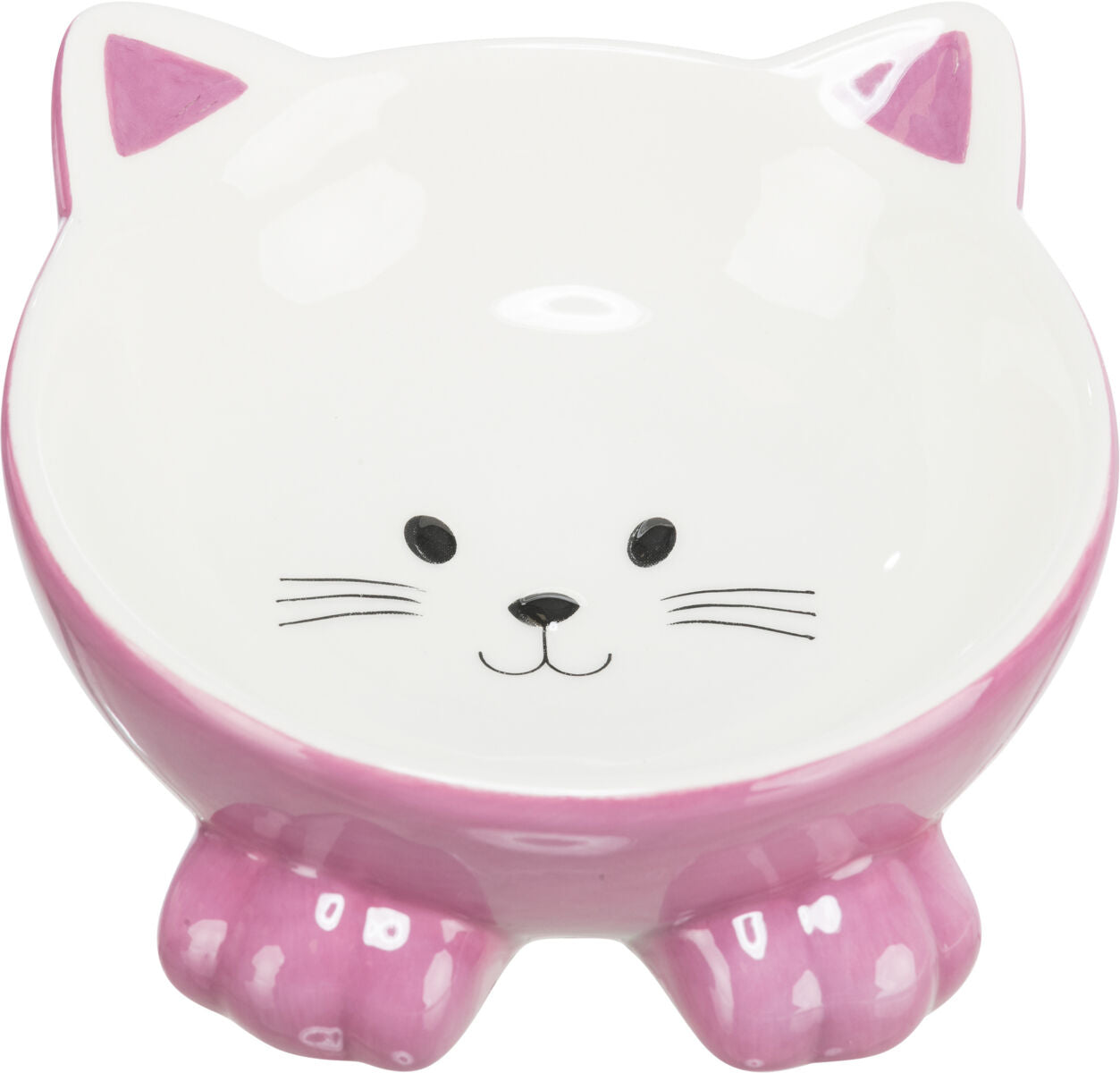 Trixie Elevated Ceramic Cat Bowl 150ml 14cm Assorted Colours