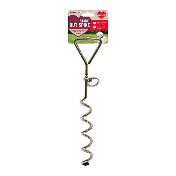 Rosewood Tie Out Stake 16"