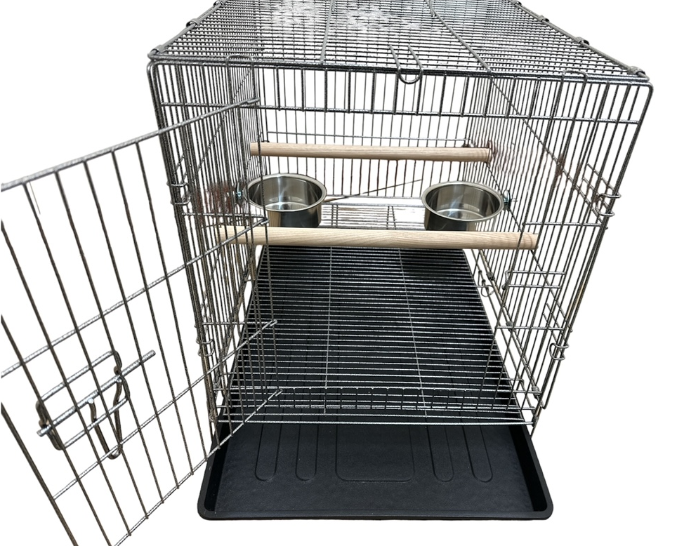 Wundapets Parrot Carrier 24" Antique Black
