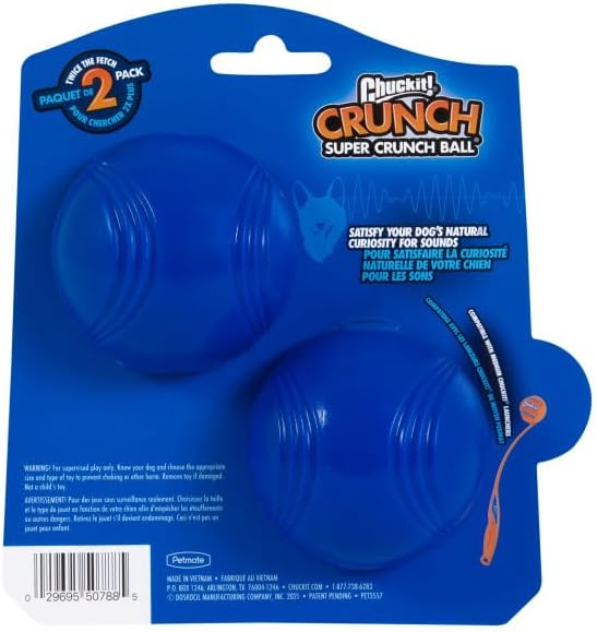 Chuckit! Crunch Ball 2 Pack Medium