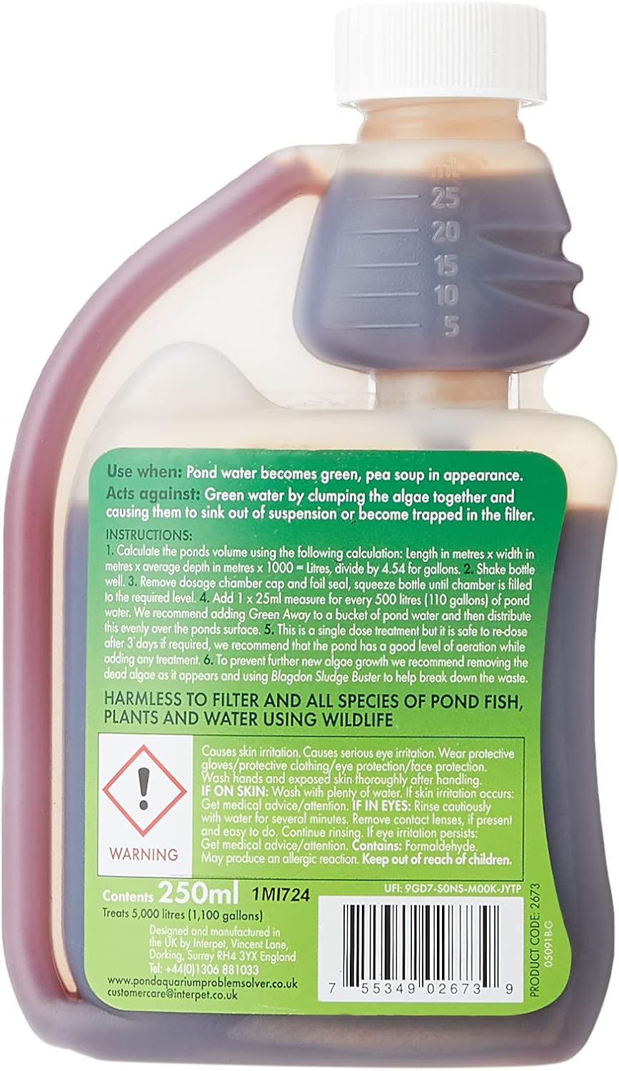 Blagdon Pond Green Away 250ml