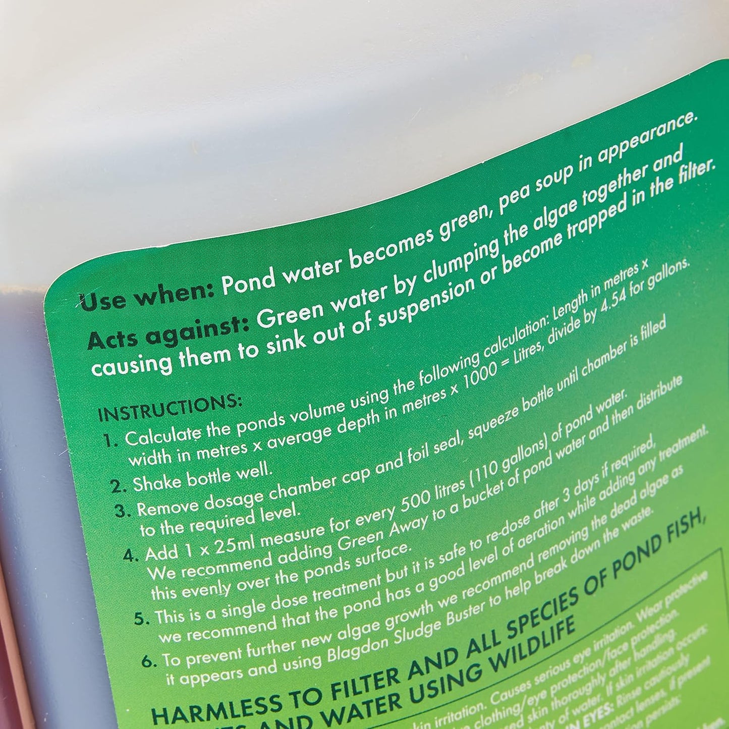 Blagdon Pond Green Away 1000ml