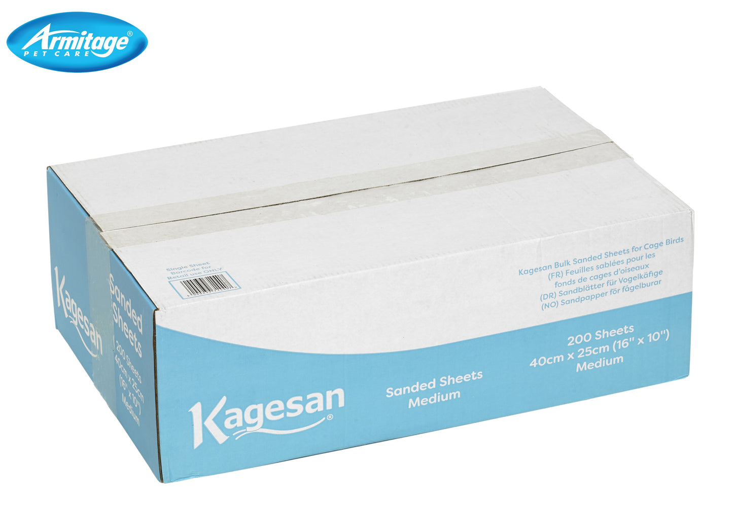 Kagesan Bulk Blue Sandsheets 16" X 10" 200pcs