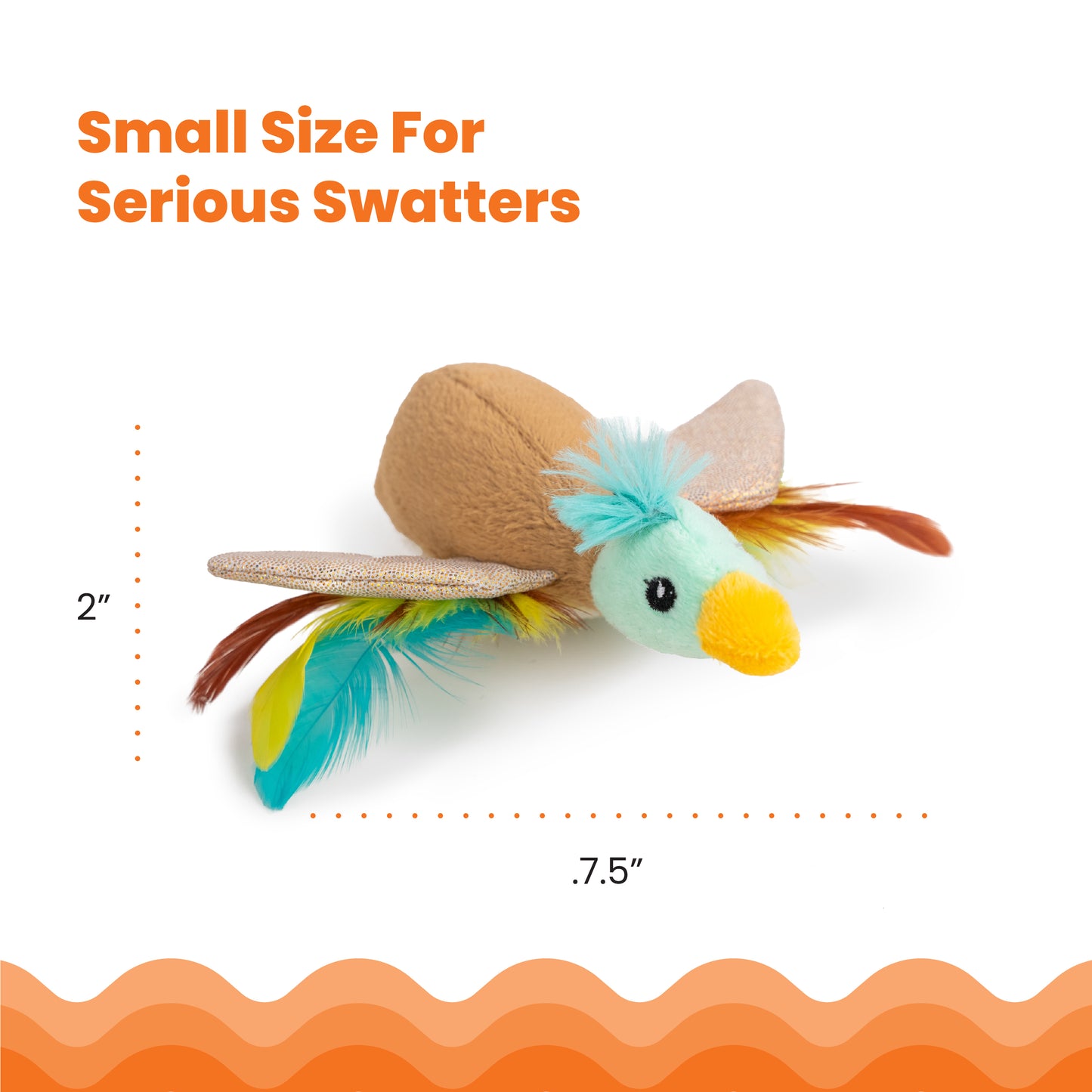 Catstages Catnip Flapperz Duck Cat Toy