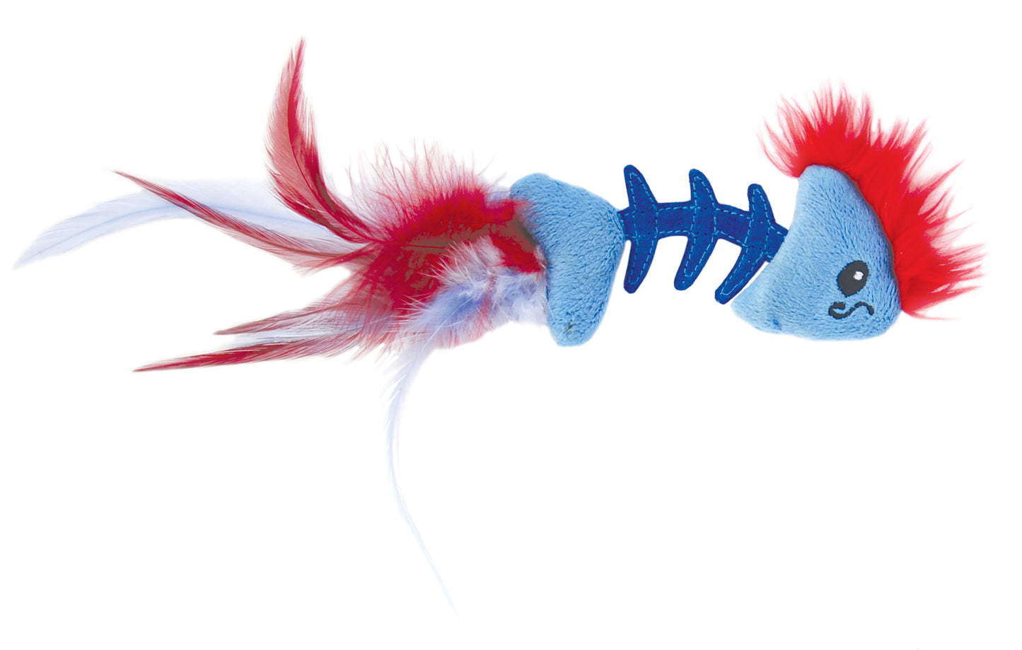 Catstages Feather Fish Bone Catnip Toy