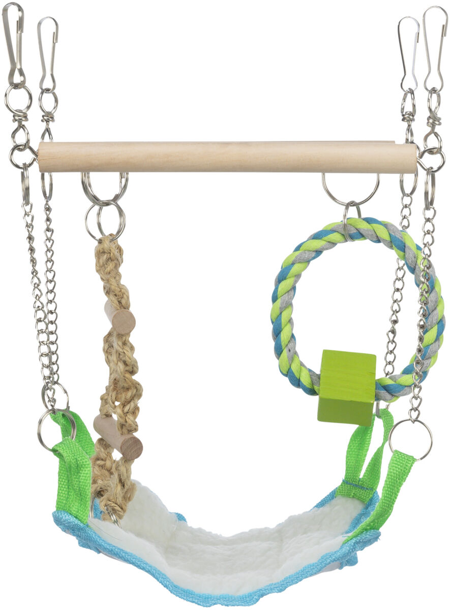Trixie Suspension Bridge Hamster Hammock 17 x 22 x 15cm