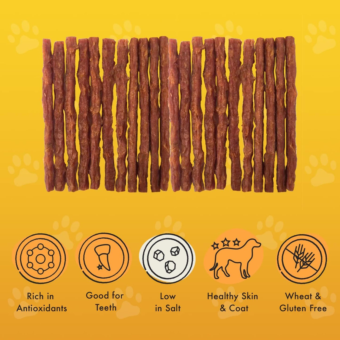 Pet Munchies Chicken & Sweet Potato Sticks 90g