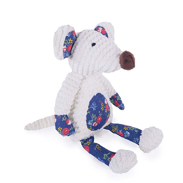 Rosewood Chubleez Maisie Mouse Soft Squeaky Dog Toy