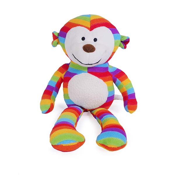 Chubleez Sonny Monkey Squeaky Dog Toy