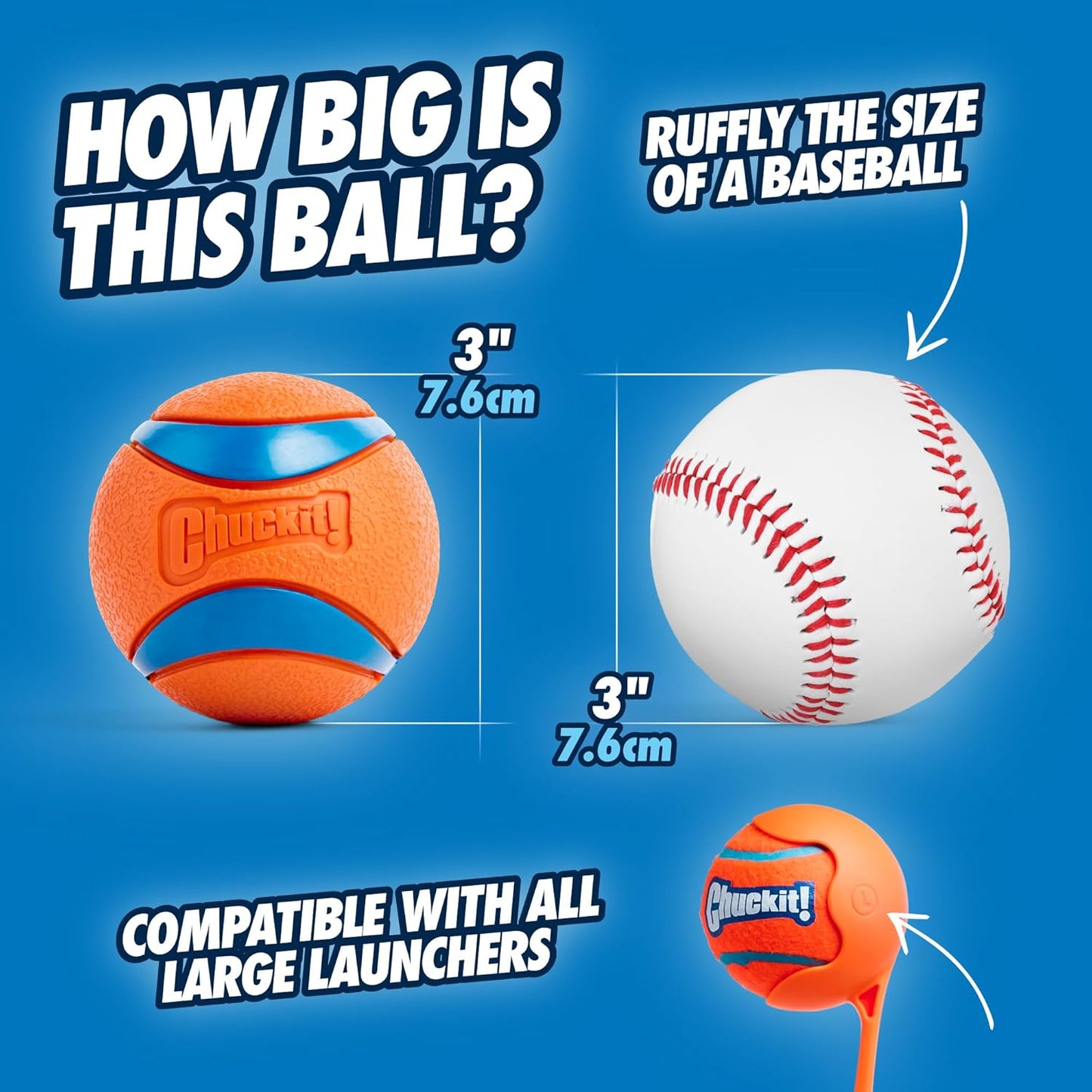 Chuckit! Ultra Ball Large 7.3cm 1 Pack