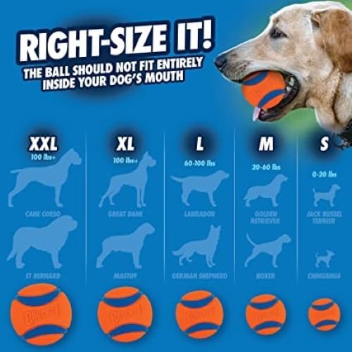 Chuckit! Tennis Ball Small 4.8cm 2 Pack