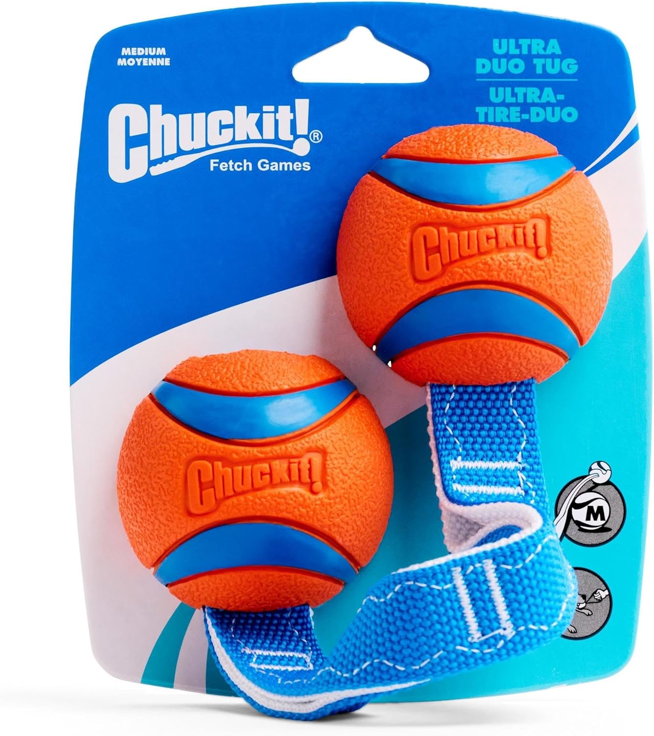 Chuckit! Ultra Tug Duo Medium 6.5cm