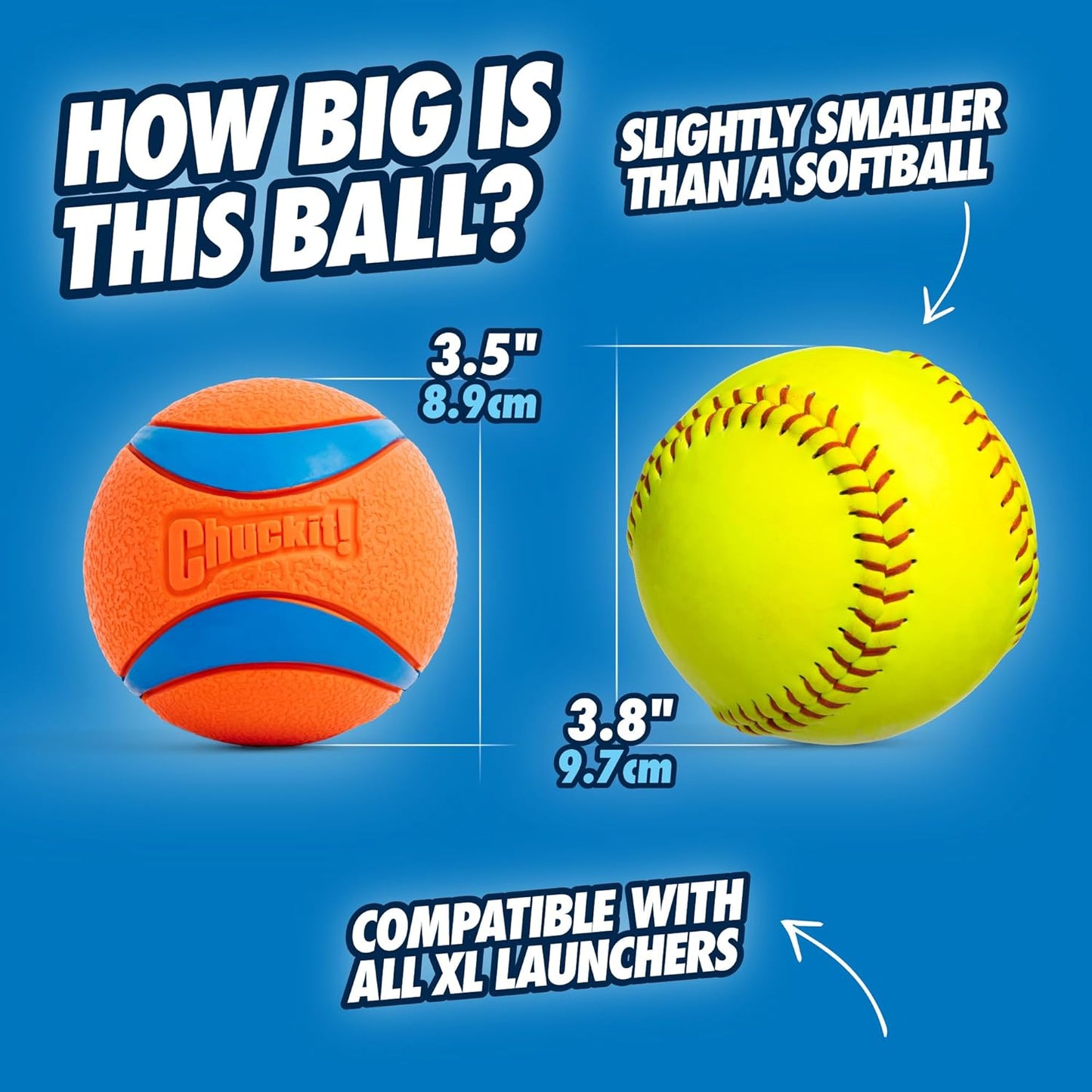 Chuckit! Ultra Ball Extra Large 9cm 1 Pack