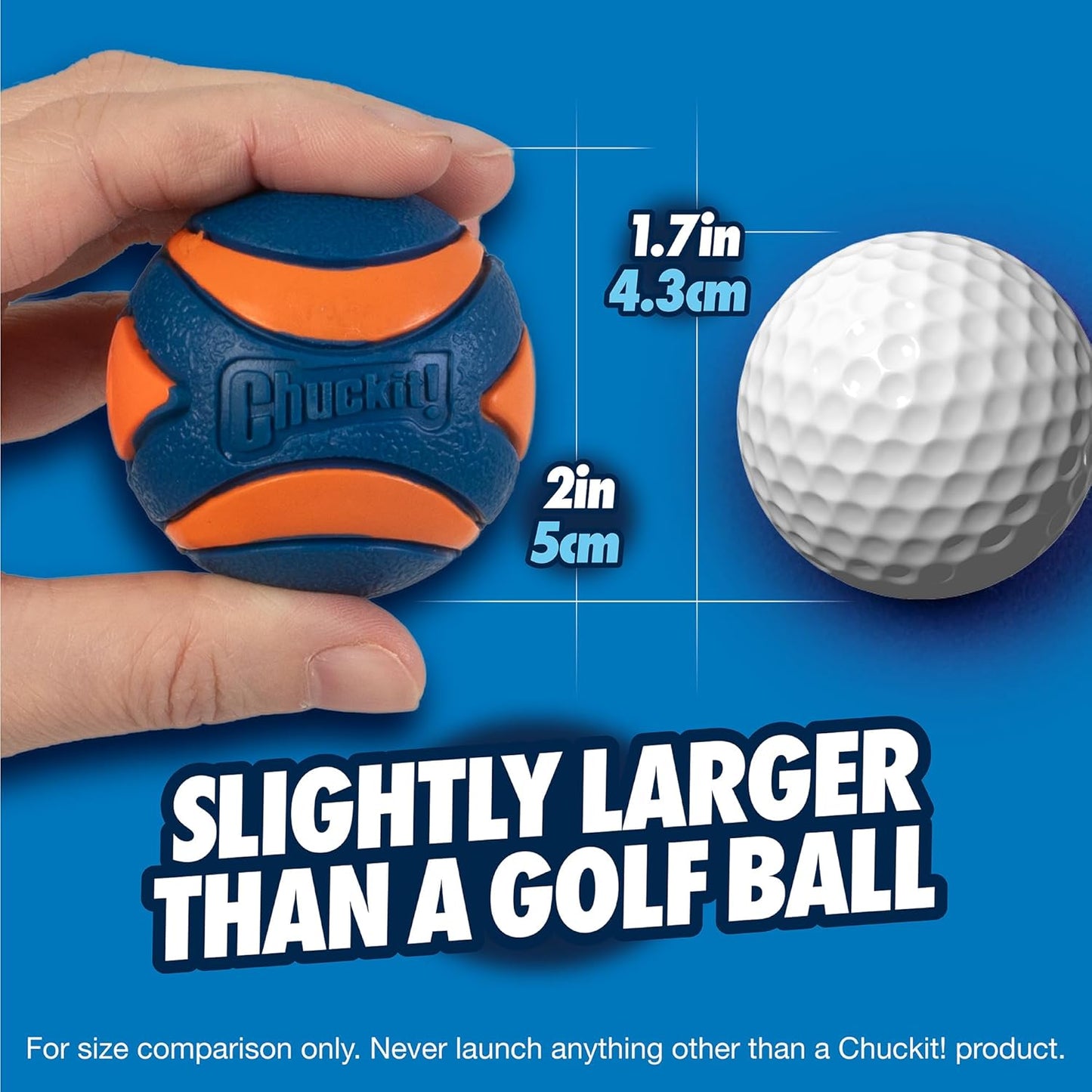 Chuckit! Ultra Squeaker Ball Small 2pck