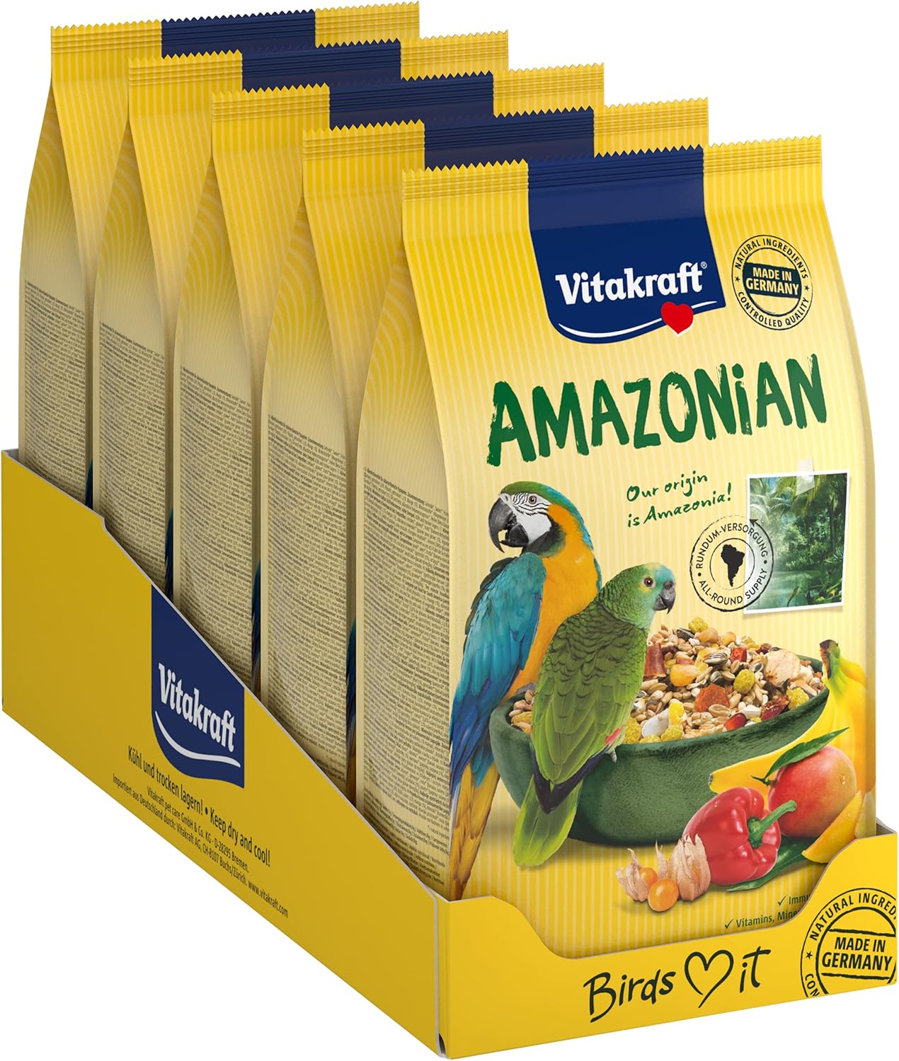 Vitakraft Amazonian Parrot Food 750g